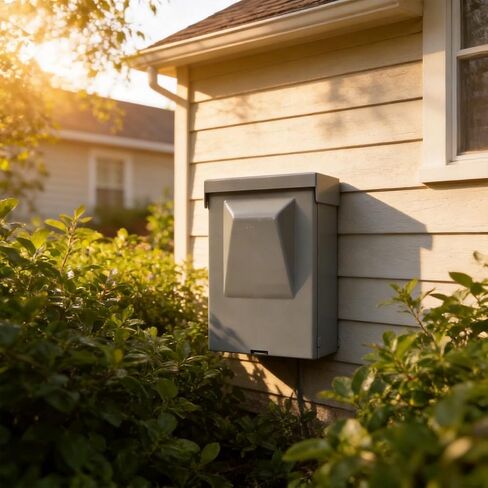 مفتاح فصل التيار المتردد الخارجي 30 أمبير مع مقبض قابل للسحب 120/240 فولت مرحلة واحدة 2 قطب غلاف فولاذي مجلفن مقاوم لتسرب الماء لأنظمة تكييف الهواء in Kuwait