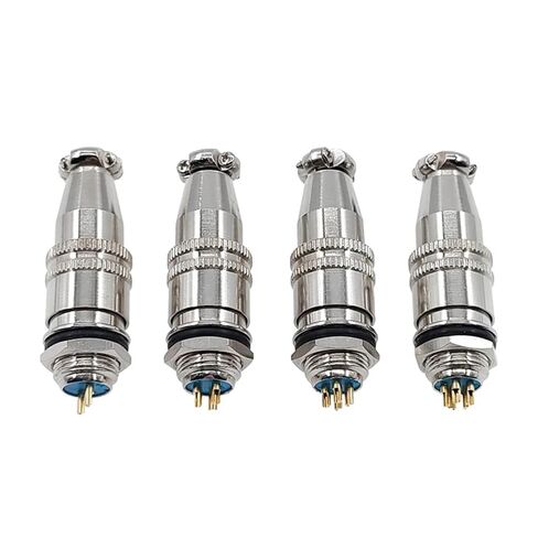 XS8 XS9 XS10 Connector Push-Pull Circular Quick 2pin3pin4pin5pin Male and Female 1Pcs(XS9-4) in Saudi Arabia