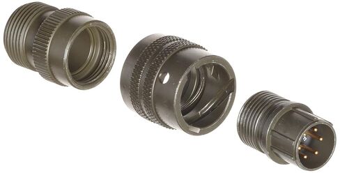Amphenol Industrial PT06A-10-6P دبوس موصل دائري، واجب عام، غير بيئي، اقتران حربة، إنهاء اللحام، قابس مستقيم، ترتيب إدخال 10-6، 10 حجم الصدفة، 6 جهات اتصال in Kuwait
