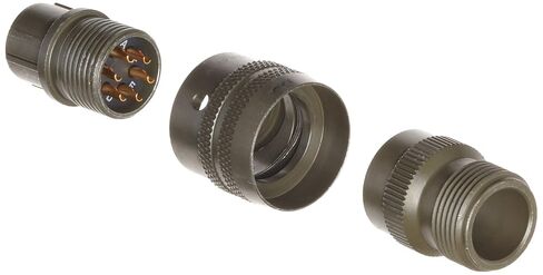 Amphenol Industrial PT06A-10-6P دبوس موصل دائري، واجب عام، غير بيئي، اقتران حربة، إنهاء اللحام، قابس مستقيم، ترتيب إدخال 10-6، 10 حجم الصدفة، 6 جهات اتصال in Kuwait