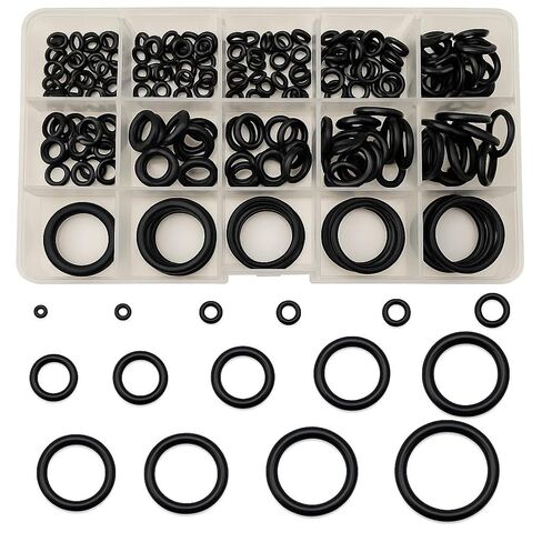 250pcs Rubber O Ring Assortment Kit, 15 Sizes Black O-Rings Kit, Assorted Sealing O Rings Gaskets Washers Seals Set for Faucet Plumbing Automotive Car Repair in Saudi Arabia