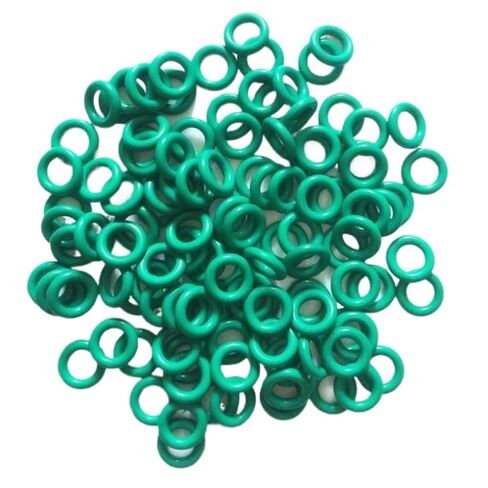 Sealing Gasket Green Fluorine Rubber OD5-250mm CS1 9mm Oil Resistant Acid Alkali Resistant HT Resistant in Saudi Arabia