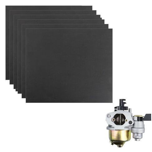 Non-Asbestos Gasket Material Sheet Kit, 13.8" x 11.8" Exhaust Gasket Material Paper for Gasoline Diesel Oil Small Engine Lawn Mower Motorcycle Repair DIY Rebuild Sealing (3 Sheets 0.8mm) in Saudi Arabia