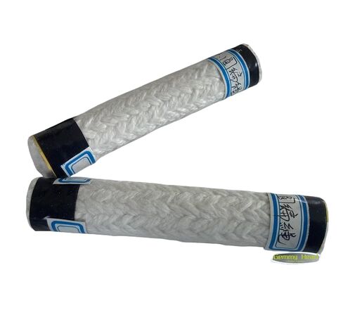 مختومة ألياف السيراميك حبل ملتوي مقاومة درجات الحرارة العالية الاسبستوس القماش ألياف السيراميك حبل 5 متر 6 مللي متر in Kuwait