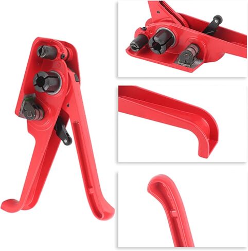 Strap Tensioner Sealer Compact & Portable Hand Strapping Tool Set for PETPP Plastic Strap Tightening, Sealing & Packing, Ideal for Various Operating Conditions in Saudi Arabia
