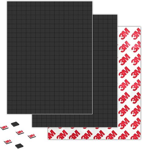 Small Magnets with Sticky Adheisve Backing for Super Tiny Parts of Arts and Crafts Pieces (1/4" Squares 1296 Pieces) in Kuwait