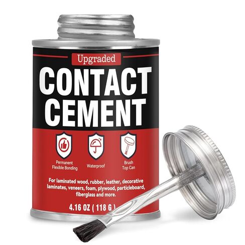 Bondtech Contact Cement Adhesive, Professional Neoprene Contact Adhesive, Strong Bonding for Woodworking, Leather, Repairs and Crafts (4.16 Ounce) in Saudi Arabia