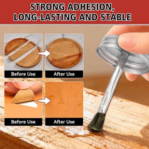 Bondtech Contact Cement Adhesive, Professional Neoprene Contact Adhesive, Strong Bonding for Woodworking, Leather, Repairs and Crafts (4.16 Ounce) in Saudi Arabia