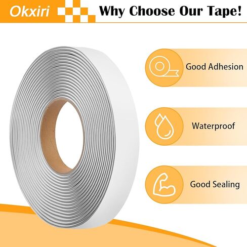 Butyl Tape, 3/4 Inch x 29.5 Feet Butyl Sealant Tape for RV, Camper, Trailer, Window, Boat, Roof, and Pipe Sealing & Patching in Saudi Arabia