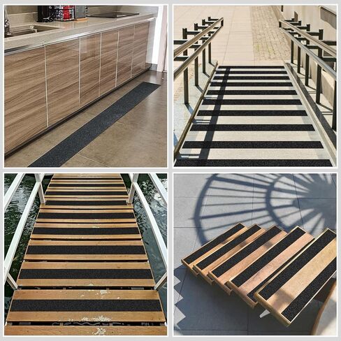 Anti Slip Tape 2 Inch x 16.5 Ft, Non Slip Waterproof Safety Grip Adhesive Traction Tape for Steps, Stair Treads and Ramps, Indoor & Outdoor Use in Saudi Arabia
