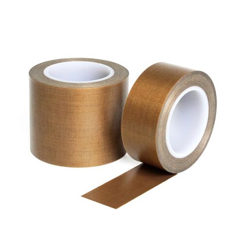 High-Temperature Teflon Fabric Tape, 1"×33 ft ,2"×33 ft PTFE Tape for Vacuum Sealer Machine, Hand Impulse Sealers Insulation PTFE Coated Fiberglass Adhesive Tape Waterproof, Heat Resistant, Durable in Saudi Arabia