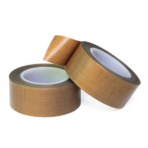 High-Temperature Teflon Fabric Tape, 1"×33 ft ,2"×33 ft PTFE Tape for Vacuum Sealer Machine, Hand Impulse Sealers Insulation PTFE Coated Fiberglass Adhesive Tape Waterproof, Heat Resistant, Durable in Saudi Arabia