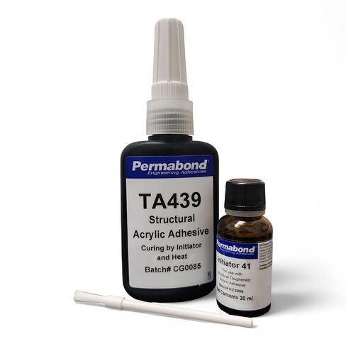 مجموعات لاصقة Maven (Permabond TA439 مع فرشاة البادئ والتطبيق) لاصق أكريليك مقوى هيكلي in Kuwait