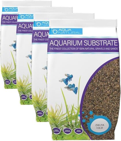 أكوا الطبيعية دلتا الرمال 10 رطل الركيزة لaquascaping، أحواض السمك، vivariums ومرابي حيوانات in Kuwait