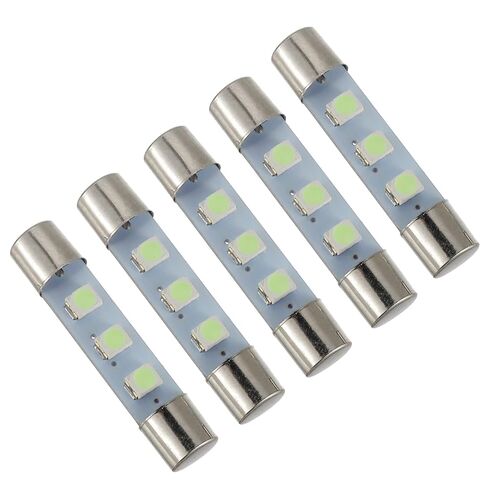5Pcs LED Fuse Lamp for Vintage Stereo Systems, Compatible with Marantz Sansui Kenwood Yamaha Sony (Warm White) in Saudi Arabia