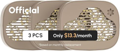 PetSnowy Robertet Fragrance Box for Snow+ Automatic Cat Litter Box, Monthly Replace Odor Remover, 3 PCS in Kuwait