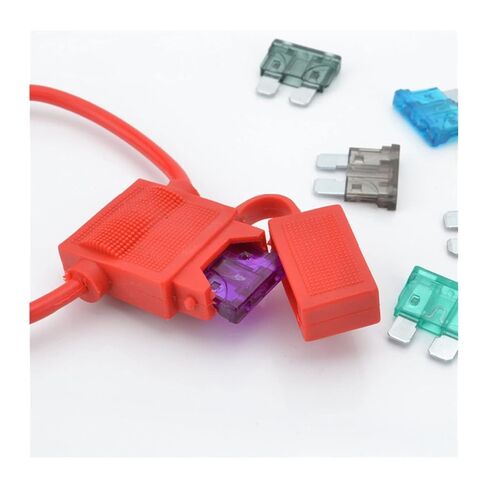 Medium Blade car Fuse + Waterproof auto Holder(35A) in Saudi Arabia