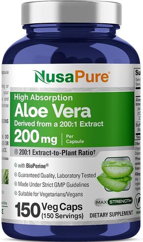 مستخلص جذر NusaPure OSHA 1500 مجم لكل كبسولة نباتية | 150 عدد | 10:1 استخراج | غير معدل وراثيًا | خالي من الغلوتين | بيوبيرين | ليجوستيكوم بورتيري in Saudi Arabia