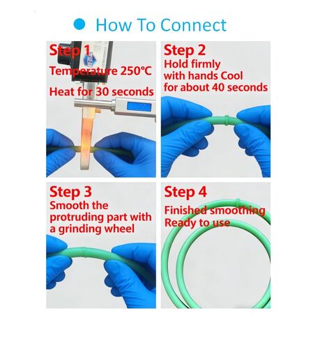 حزام مستدير ناقل الحركة PU 16.4 قدم 6 مم OD حزام يوريتان عالي الأداء باللون الأخضر لمجفف آلة ربط الناقل in Kuwait