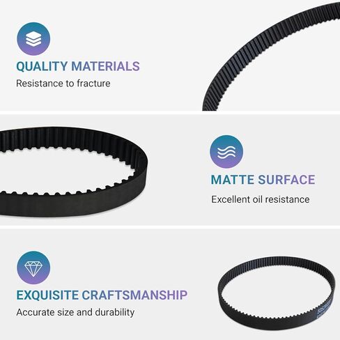 عبوتان من أحزمة القيادة البديلة لأكواب الصخور الكهربائية L-eegol، وحزام التوقيت المتزامن in Kuwait