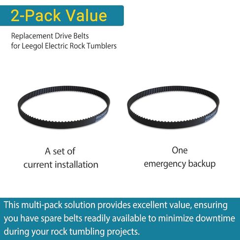 عبوتان من أحزمة القيادة البديلة لأكواب الصخور الكهربائية L-eegol، وحزام التوقيت المتزامن in Kuwait