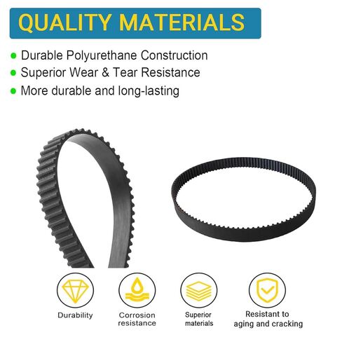 عبوتان من أحزمة القيادة البديلة لأكواب الصخور الكهربائية L-eegol، وحزام التوقيت المتزامن in Kuwait