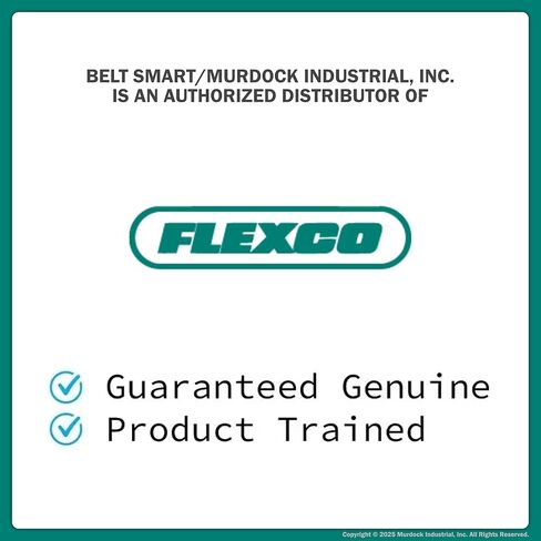 Genuine Flexco RS125J24/600NC Alligator Ready Set Staple Fastener (Box of 4 Sets) - Includes 10 Additional 125-RET Retaining Washers in Kuwait