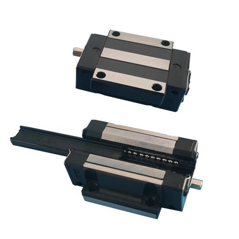 محمل منزلق خطي HGH15CA، قطعتان من كتلة منزلق محمل مربع HGH15CA، لدليل خطي CNC عالي التجميع HG15 لآلات CNC ومشروع DIY. in Kuwait