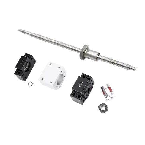 الكرة اللولبية، الكرة اللولبية الخطية، مجموعة واحدة من صامولة الكرة اللولبية SFU2004 BallScrew 1050-2000 مم مع BKBF15 نهاية التصنيع + + الداعم + اقتران (1950 مم) in Kuwait