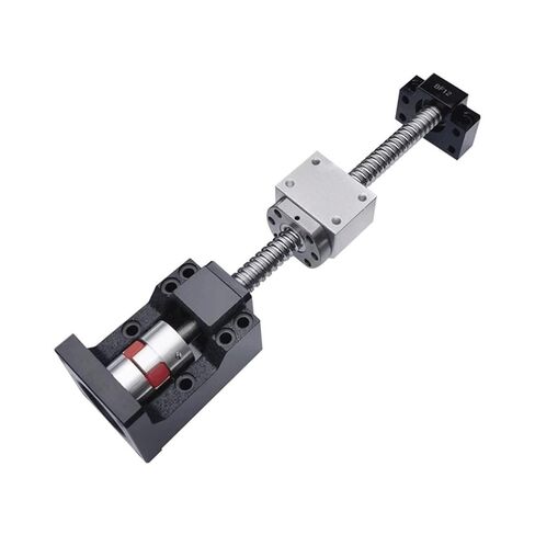 الكرة اللولبية، الكرة اللولبية الخطية، مجموعة واحدة من صامولة الكرة اللولبية SFU2004 BallScrew 1050-2000 مم مع BKBF15 نهاية التصنيع + + الداعم + اقتران (1950 مم) in Kuwait