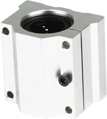 محمل كروي خطي ذو حواف منزلق 1 قطعة SC20AJ الحركة باستخدام الحاسب الآلي كتلة جلبة رمح أجزاء الطابعة ثلاثية الأبعاد in Kuwait