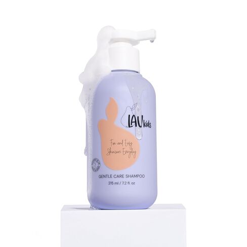 LAV KIDS Gentle Care Shampoo with natural ingredients, Kids shampoo for delicate scalp and hair, Dermatologically Tested Kids shampoo for All Skin Types Including Sensitive Skin, 200ml in Kuwait