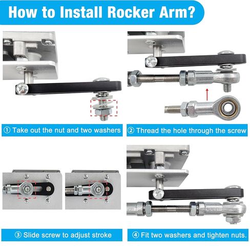 Reciprocating Cycle Linear Actuator Telescopic Motor 24V 120rpm High Torque 40lbs Stroke 1.18in-6in Adjustable,with Upgraded Stand,Suction Cup,Speed Controller (24V150mm120rpm) in Kuwait