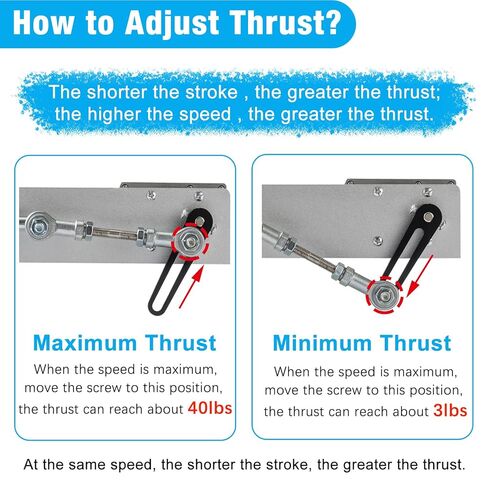 Reciprocating Cycle Linear Actuator Telescopic Motor 24V 120rpm High Torque 40lbs Stroke 1.18in-6in Adjustable,with Upgraded Stand,Suction Cup,Speed Controller (24V150mm120rpm) in Kuwait