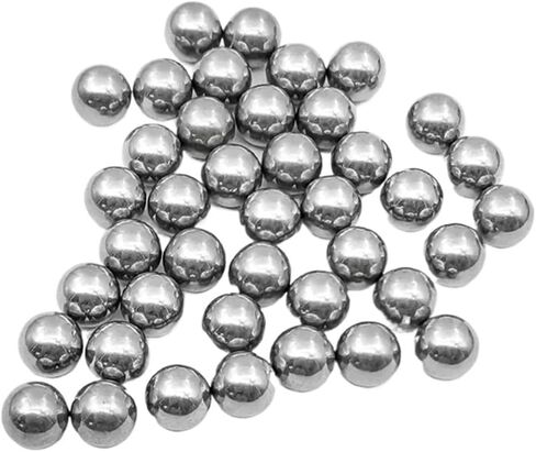 100pcs Hardened Precision Chromium Chrome Steel Balls for Linear Guide Block Carriage MGN9H MGN9C MGN12H MGN12C MGN15H MGN15C 3D(for MGN12) in Saudi Arabia