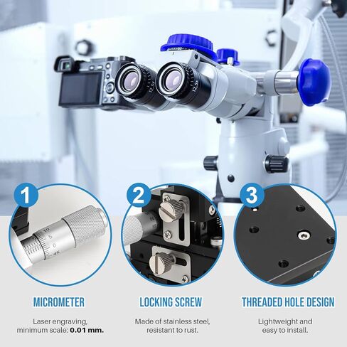 المرحلة الخطية اليدوية XYZ ذات 3 محاور، طاولة منزلقة لمنصة ضبط محمل التشذيب، طاولة رفع الإزاحة 60 × 60 مم لمراكز البحث والتطوير في المختبرات والتصنيع الدقيق in Kuwait