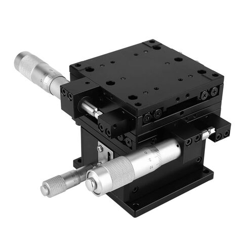 XYZ Linear Stage, 80X80mm XYZ Linear Stage Trimming Bearing Fine Tuning Sliding Table for Capacitive , Linear Roller Bearings in Saudi Arabia