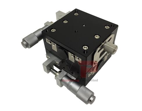 مرحلة قياس الزوايا أحادية المحور، مرحلة قياس الزوايا اليدوية GM60X-50L مع قيادة رأس الميكرومتر و50 مم إلى نقطة الدوران in Kuwait