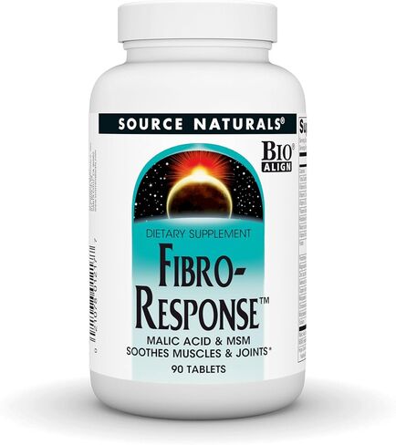 Source Naturals Fibro-Response حمض الماليك وMSM، 90 قرصًا in Kuwait