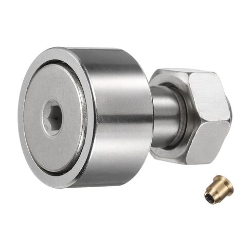 uxcell Cam Follower Track Runner Bearings CF24-1/KRV72 X Needle Roller Stud Track Bearing, 72mm Roller Diameter, M24 Stud Type for Machine Tool Guide Rail (Hexagon Socket) in Saudi Arabia