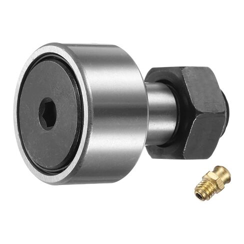 uxcell 3Pcs Cam Follower Track Runner Bearings CF20-1/KR47 PPX Chrome Steel Needle Roller Stud Track Bearing, 47mm Roller Dia, M20 Stud Type for Machine Tool Guide Rail, (Hexagon Socket) in Saudi Arabia