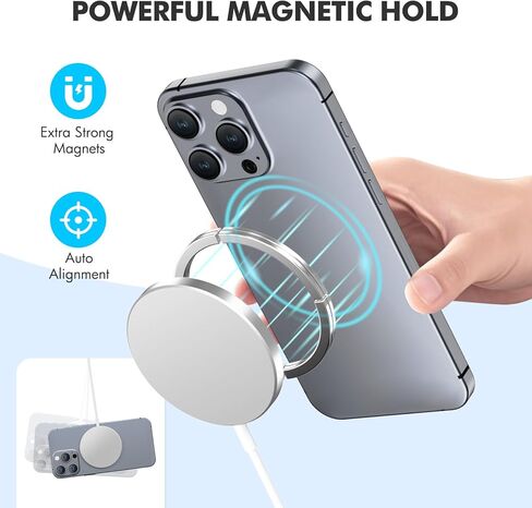 3-in-1 Charging Station for iPhone: Wireless Charger for iPhone 16e 16 15 14 13 12 11 Pro Max - for Apple Watch 10 to 2 Ultra&SE - for AirPods 4 3 2 Pro - Qi Fast Charger Portable Travel Nightstand in Kuwait