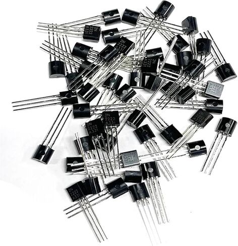 50/100PCS SAMIROB Transistor Kit 2N2222 TO92 NPN 30v 800MA Transistors Electronic Kit(50pcs) in Saudi Arabia