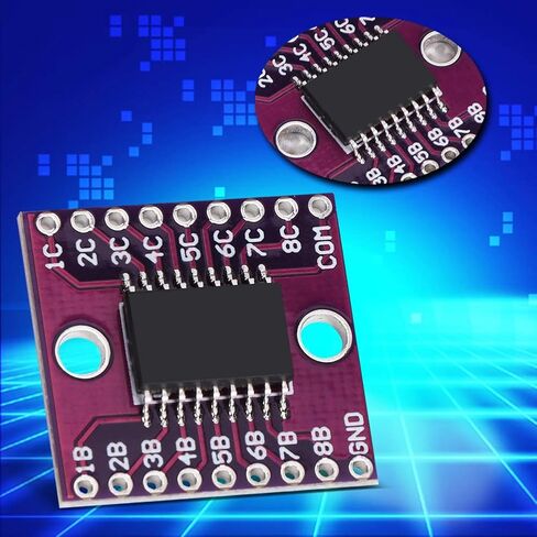 ULN2803A Module Darlington Transistor Array Driver Breakout Board, 2Pcs High Current Voltage Driver, Electric Component for Relay Drivers, with High Withstand Voltage in Saudi Arabia