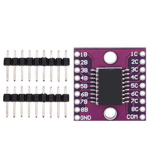 ULN2803A Module Darlington Transistor Array Driver Breakout Board, 2Pcs High Current Voltage Driver, Electric Component for Relay Drivers, with High Withstand Voltage in Saudi Arabia