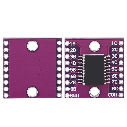 ULN2803A Module Darlington Transistor Array Driver Breakout Board, 2Pcs High Current Voltage Driver, Electric Component for Relay Drivers, with High Withstand Voltage in Saudi Arabia