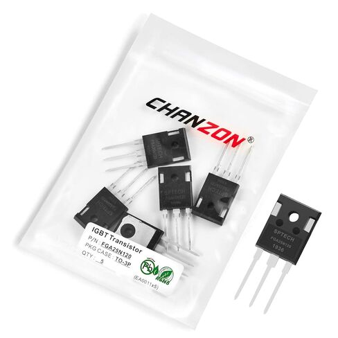 Chanzon FGA25N120 TO-3P IGBT High-Speed Power Switching Transistor, for High-Speed Power Switching with Insulated Gate (Pack of 5pcs) in Saudi Arabia