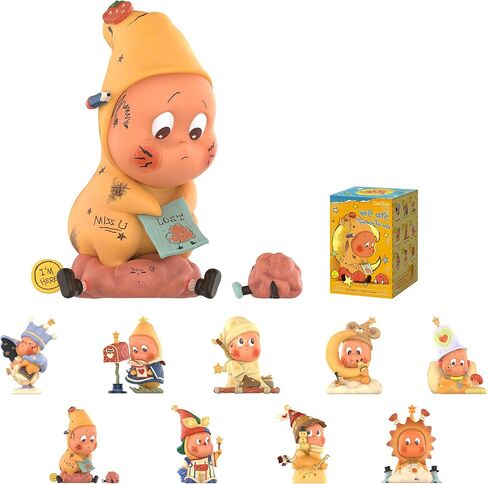 POP MART We are Twinkle Twinkle Series Figures, Twinkle Twinkle Blind Box Figures, Random Design Action Figures Collectible Toys Home Decorations, Holiday Birthday Gifts for boys and girls, Single Box in Kuwait