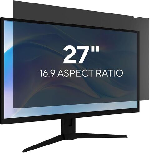 Staples Privacy Filter for Monitor, 27-inch Widescreen (16:9) in Kuwait
