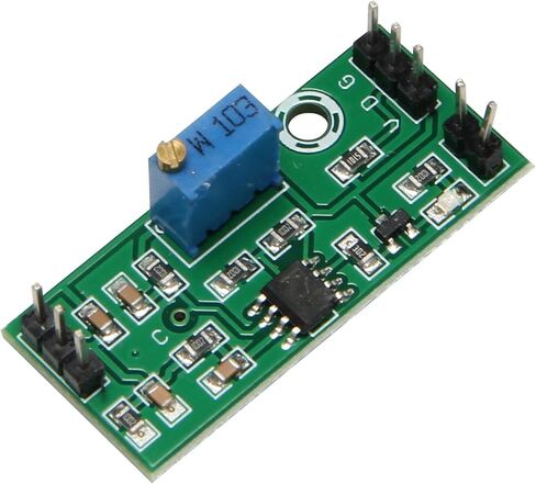 3Pcs LM393 3.5-24V Voltage Comparator Module with LED Indicator High Level Output Analog Comparator Control in Saudi Arabia